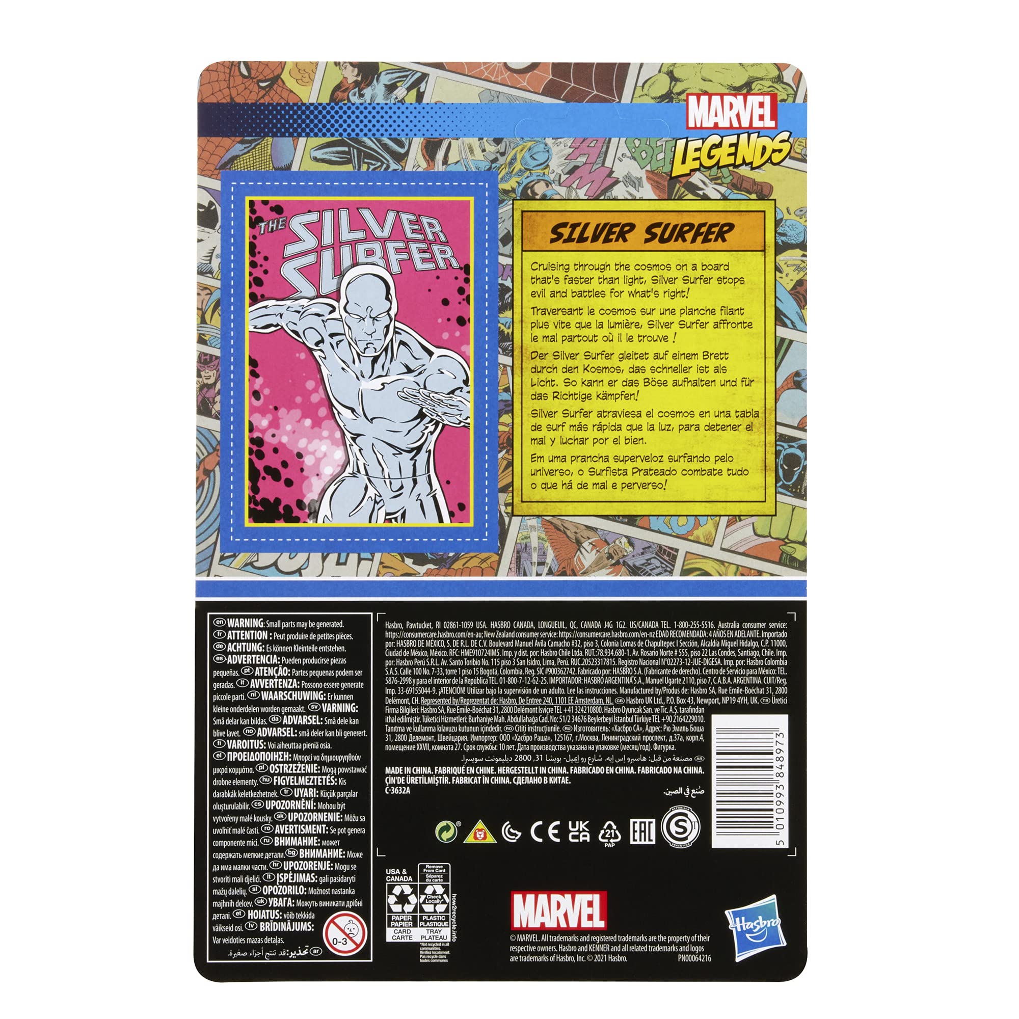 Amazon.com: Marvel Hasbro Legends Series 3.75-inch Retro 375